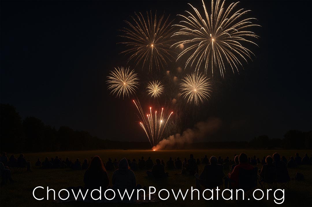 Fireworks CHowdown Powhatan Freedom Festival